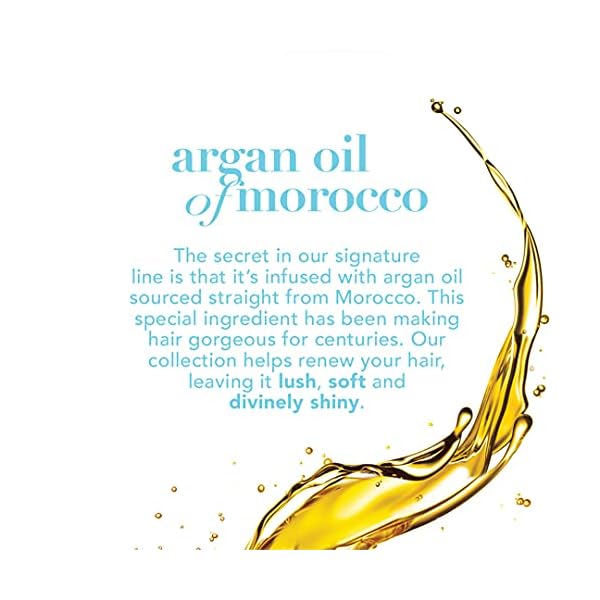 OGX-Renewing-Argan-Oil-of-Morocco-Hydrating-Hair-Conditioner-Cold-Pressed-Argan-Oil-to-Help-Moisturize-Soften-Strengthen-Hair-Paraben-Free-with-Sulfate-Free-Surfactants-13-Fl-Oz OGX, Hair Conditioner, Argan oil, 13 Fl Oz