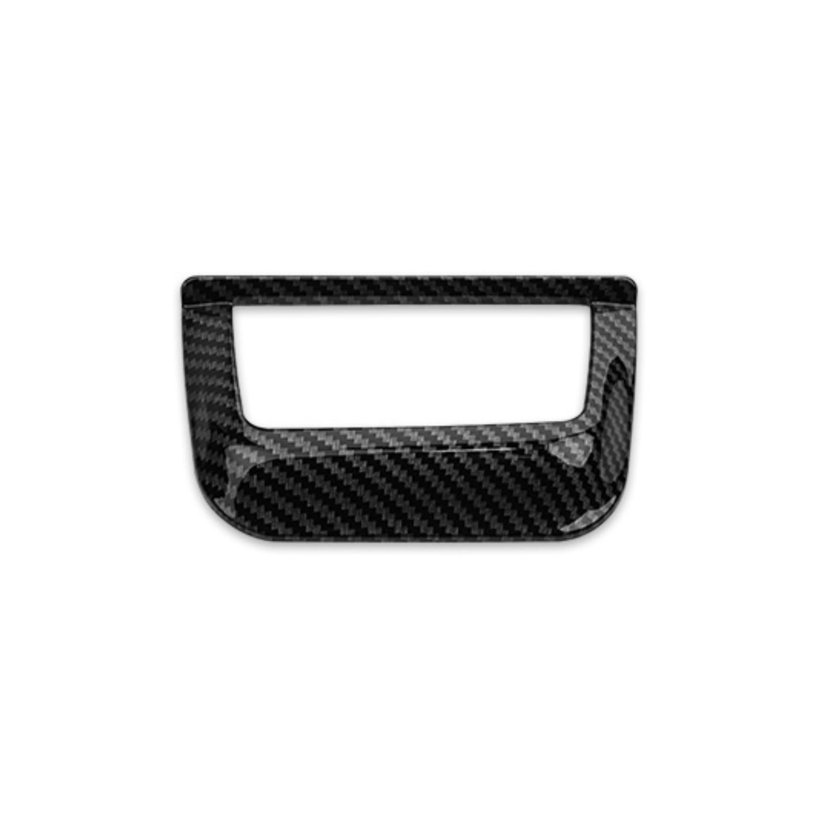 QBKGMEWCA Front Lamp Adjusting Part Cover Compatible for Kia Stinger 2018-2023 Car Tuning Carbon Fiber Red Trim Accessories LHD/RHD(Type2 RHD)