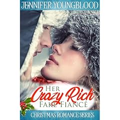 Her Crazy Rich Fake Fianc&eacute; Audiolibro Por Jennifer Youngblood arte de portada