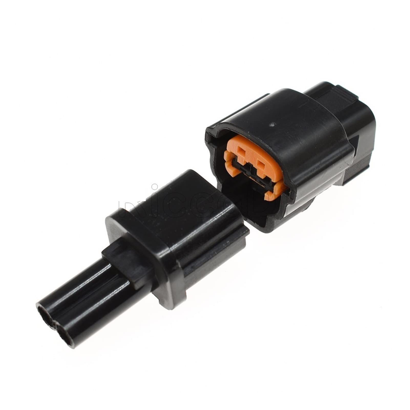 10 Set Connettori Elettrici Auto Sumitomo 2 Pin Grigio Impermeabili - Maschio E Femmina - Yazaki DS-WF-2F-Gr