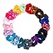 Produktbild LEBEXY Samt Haargummis | Elastische Gummibänder Haarbänder Scrunchies | Pferdeschwanz Haarband Haaschmuck für Mädchen Frauen, 20 Stück