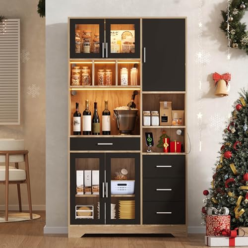 Raeln aparador Cocina 185cm alacena de Cocina...