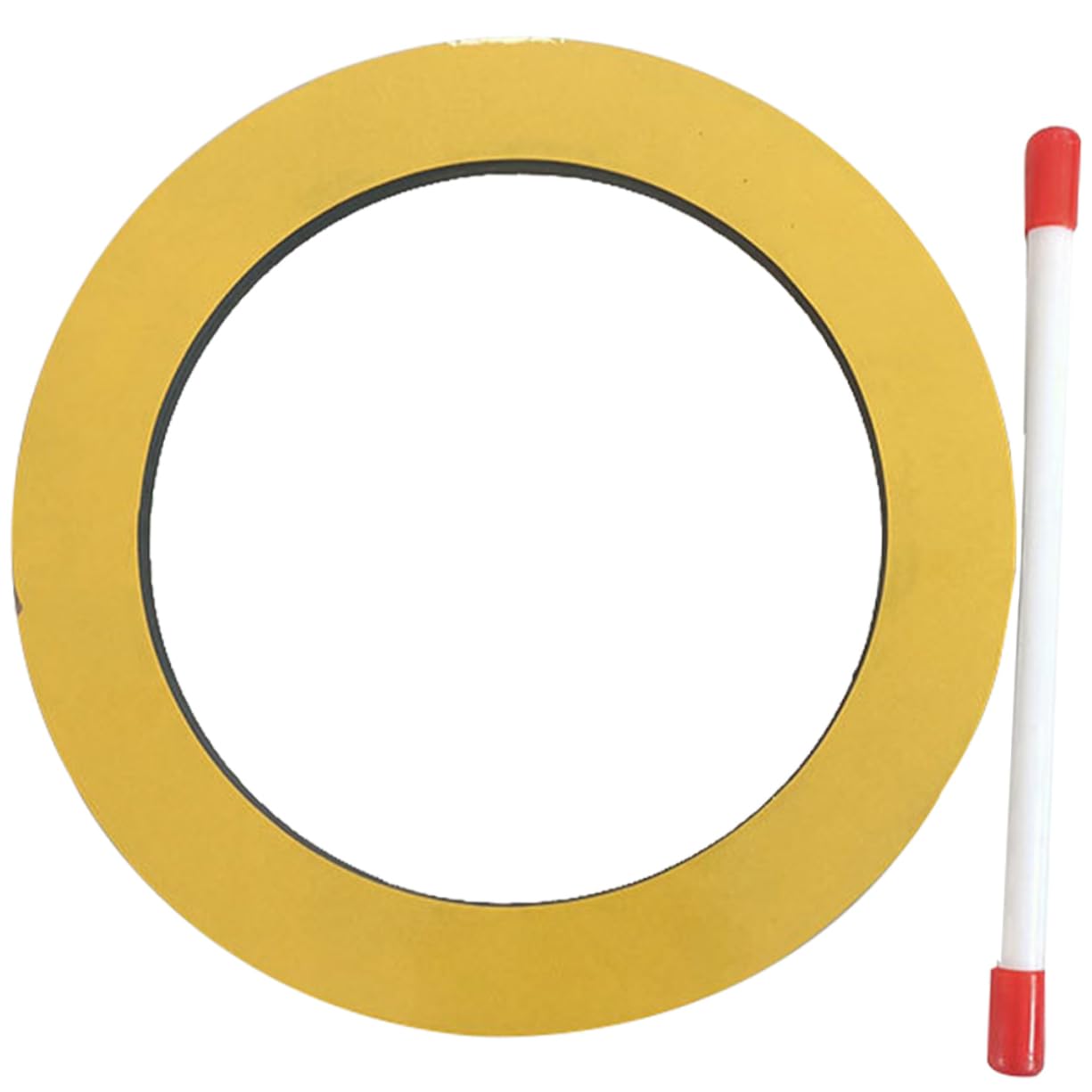 SUPVOX 1 Set Round Orff Hand Drum for Musical Percussion Instrument with Drum Stick Design for Early Learning and Rhythm Exploration