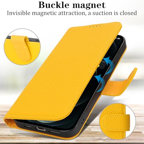 Coque iPhone 12/12 Pro portefeuille RFID bloqueur et 4 porte-cartes - 6