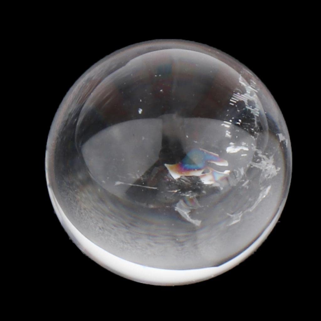 UBERSWEET® Natural Clear Quartz Crystal Sphere Small Magic Ball Heal 15-20mm
