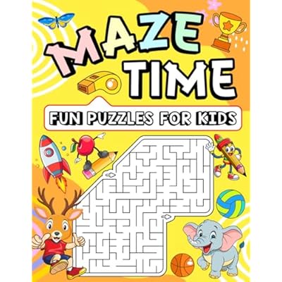 Maze Time | Fun Puzzles For Kids 4-8