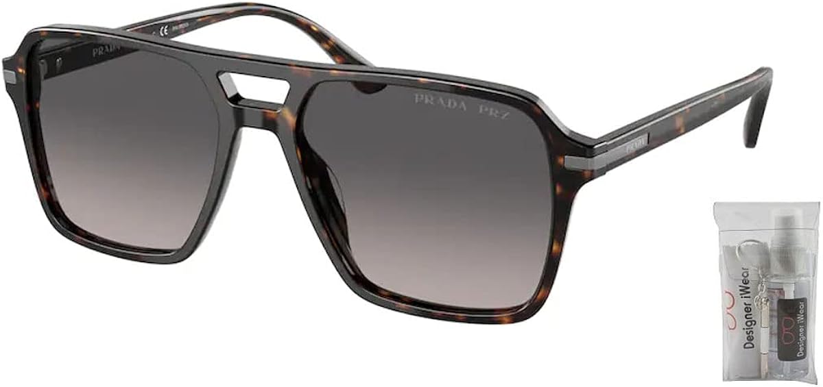 Miniatura 2 de Prada PR20YS - Gafas de sol piloto para hombre paquete con kit de gafas de cortesía Designer iWear