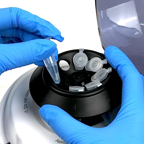 Onilab 13900180 500Pcs 1.5Ml Polypropylene Graduated Microcentrifuge Tubes With Attached Lid,Clear Conical Micro Centrifuge Small Sample Bottle Vials Container For Lab thumb #4
