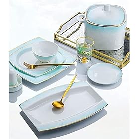 Elevate Your Dining Experience – Buy the Exquisite 56/60PCS Bone China Ceramic Dinnerware Set Today! Elevate Your Dining Experience – Buy the Exquisite 56/60PCS Bone China Ceramic Dinnerware Set Today! – generic