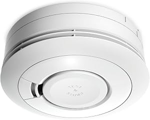 Ei Electronics Ei650 Rauchwarnmelder, Rauchmelder, Stand-Alone-Gerät mit Batterie für 10 Jahre, Testsieger Stiftung Warentest, weiß