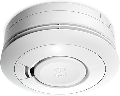 Ei Electronics Ei650 Rauchwarnmelder, Rauchmelder, Stand-Alone-Gerät mit Batterie für 10 Jahre, Testsieger Stiftung Warentest, weiß