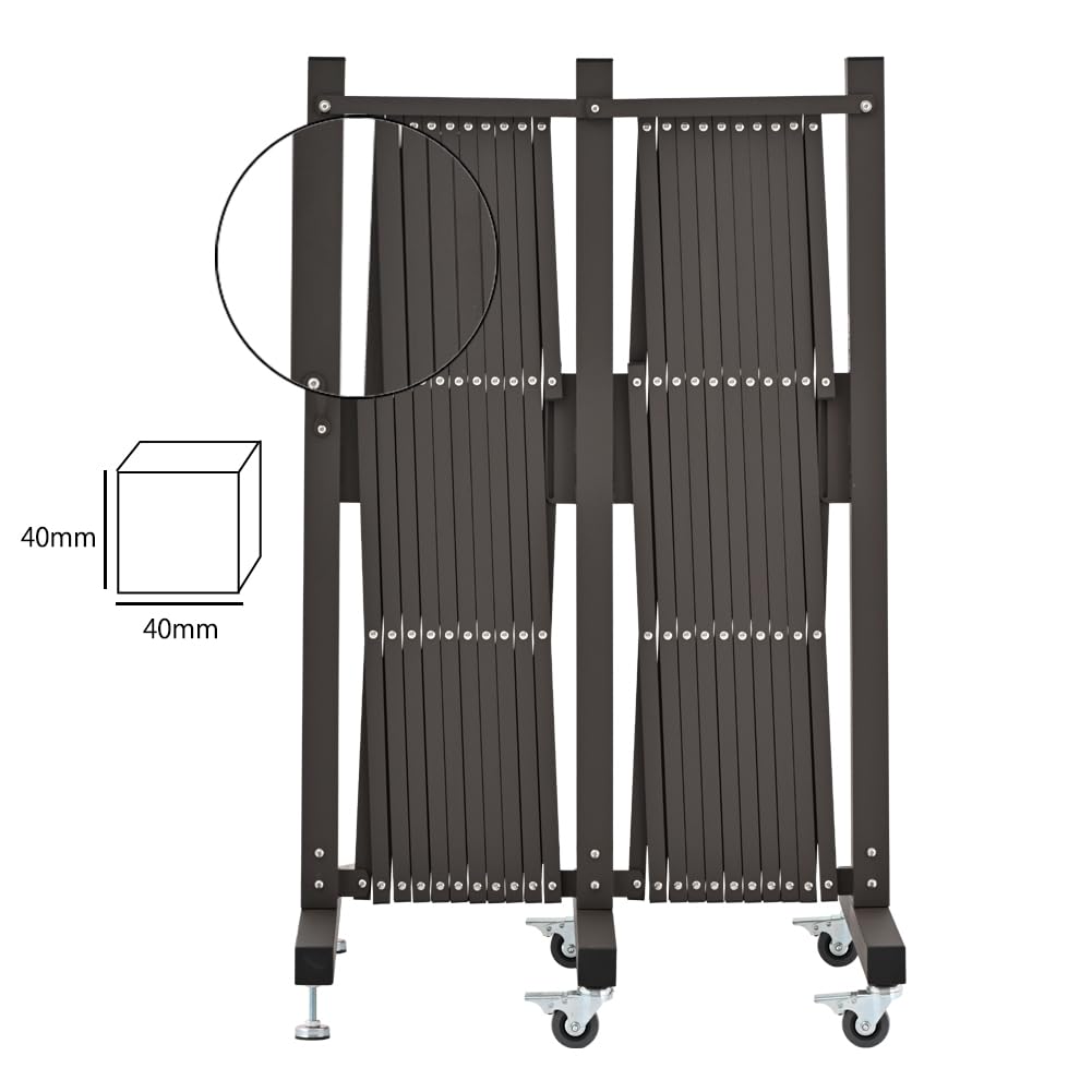 WHDEBPRD Expandable Metal Barricade, Flexible Mobile - View #11