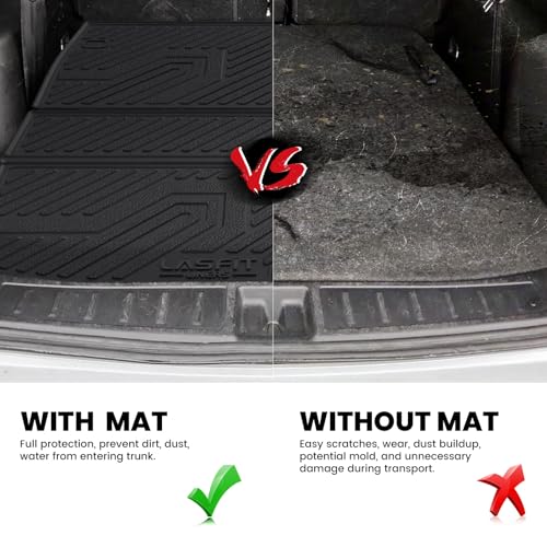 Image of LASFIT Cargo Mat & Backrest Mats for 2022-2025 Mitsubishi Outlander