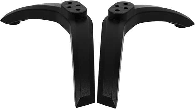 Tv Stand Replacement Base Stable Tabletop Holder for Televisions Easy Installation with Screws Elegant Design for Home Entertainment Systems Supports up