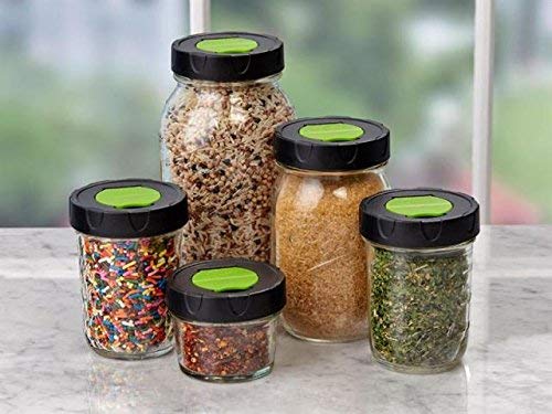 Ball Herb Shaker Plastic Lids (Pack of 6, 12-Lids) - Thumbnail 2