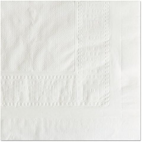 Hoffmaster 210130 Cellutex Tablecover, Tissue/Poly Lined, 54 in x 108", White (Case of 25 Tablecloths) Cover