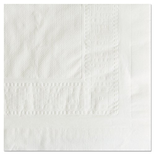 Hoffmaster 210130 Cellutex Tablecover, Tissue/Poly Lined, 54 in x 108-Inch, White, 25/Carton
