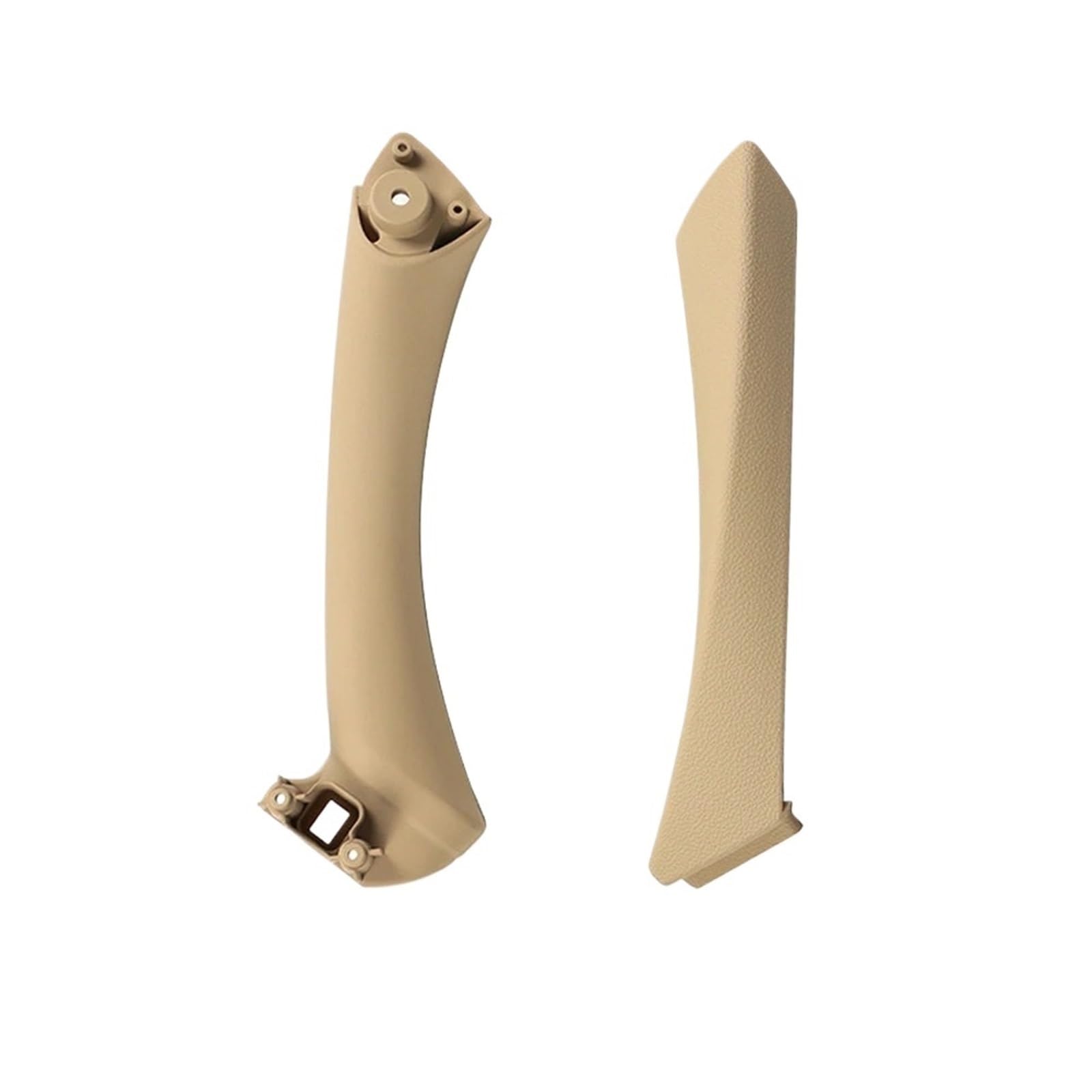 Ouokchm Beige-Set-Left Car Interior Door Handle For Bmw E90 E91 For Series Car Inner Door Handle Panel Sedan Pull Trim Cover 51417230850 51419150335 51419150340(Beige-Set-Left)