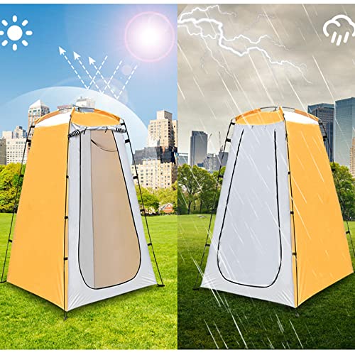 Carpa portátil para camping con ducha y vestidor miniatura 2
