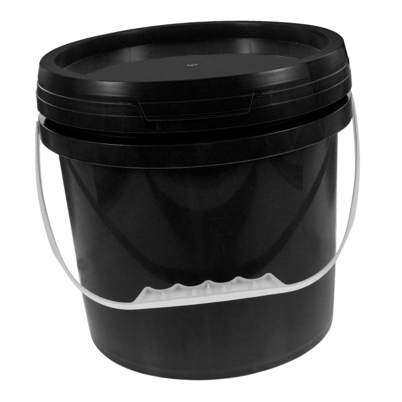 Mipcase Cubeta de Pintura de Plástico Asa de Almacenamiento Pintura y Aceite Uso Profesional y DIY