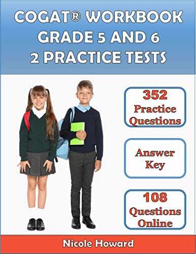 Amazon.com: COGAT® WORKBOOK GRADE 5 AND 6 : 2 MANUSCRIPTS, COGAT® GRADE ...