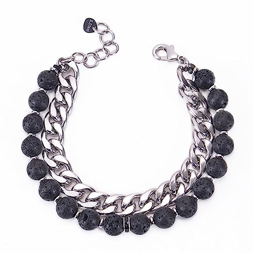 Bracelets de perles faits à la main pour elle et lui en pierre 8mm