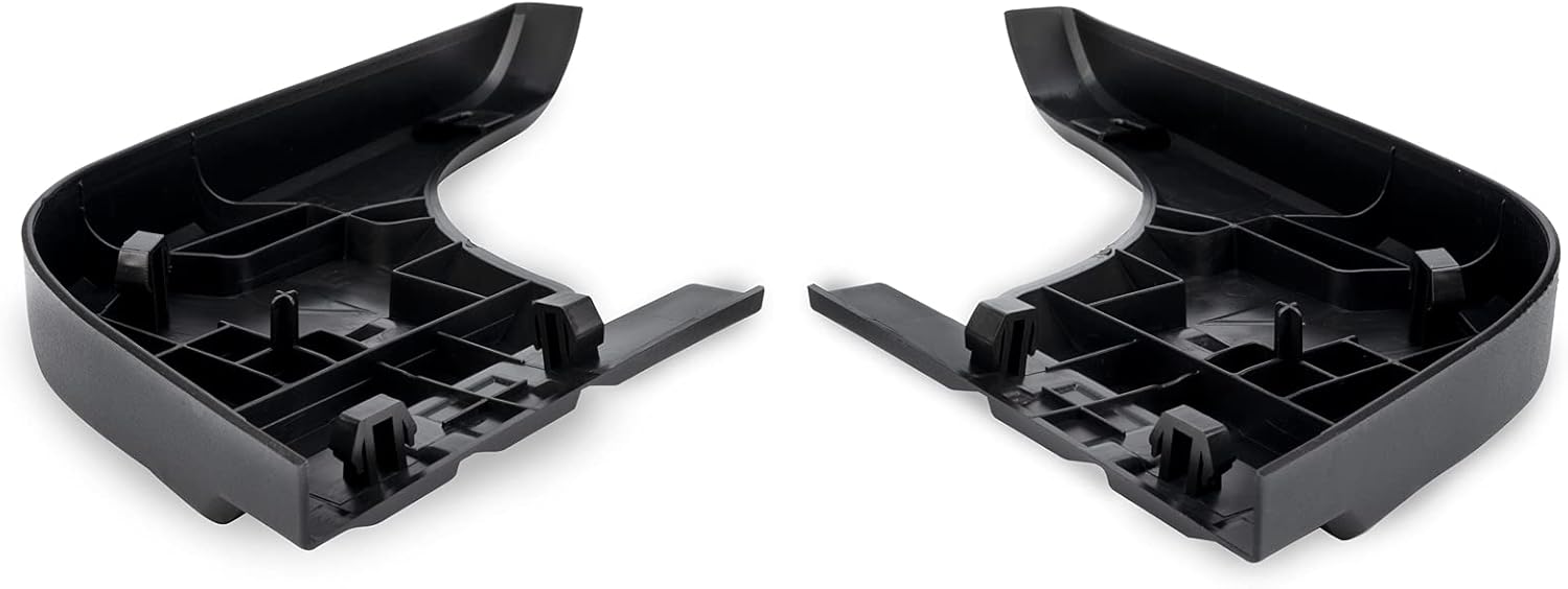 WEILEITE Rear Bumper Step Pad Protector Guards Cover Compatible With Toyota Tundra 2007-2013 Repalces 52163-0C040/52164-0C040 TO1196100/TO1197100(Left Driver And Right passenger Side)