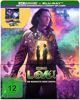Loki - Staffel 1 UHD BD (Lim. Steelbook): 4K Ultra HD Blu-ray + Blu-ray / Steelbook / Staffel 01