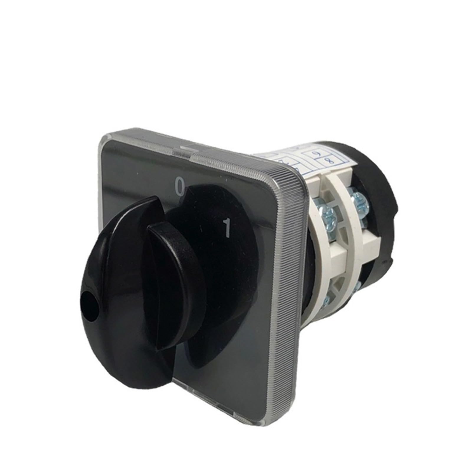Interrupteur inverseur 2 pôles pour commande de moteur 20A YMZ12 - 6