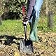 Heavy Duty Gartenschaufel - 24 x 28 x 105 cm - Modell 8541F - Extra Starke Kapazität mit Glasfaserstiel - Ideal für BAU und Landwirtschaft - Altuna