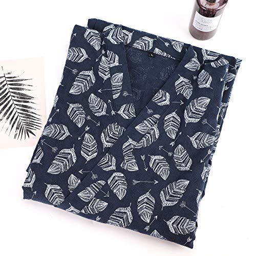 Cotton Kimono Robes Japanese Yukata Pajamas Sleepwear Nightwear Lightweight Khan Steamed Clothing Spa Bath Robe Swimming Wrap Cover For Men And Women #TOP5