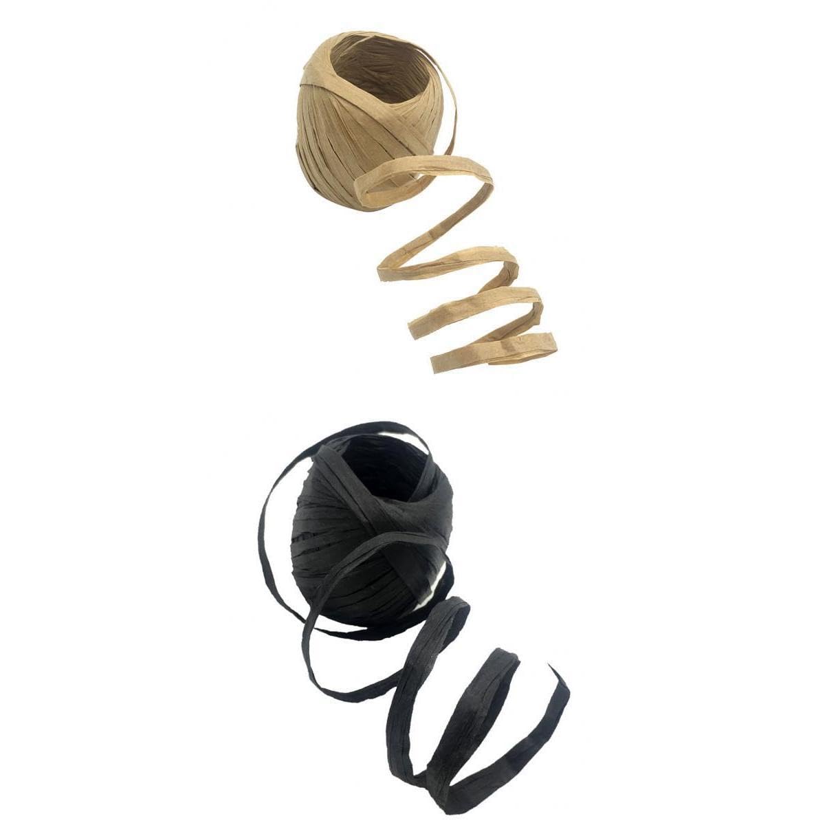 Bnf® 2 Roll Raffia Paper Ribbon Gift Package String Scrapbooking | Crafts | Multi-Purpose Craft Supplies | Crafting Pieces | Raffia, Wire & Cord-image-16