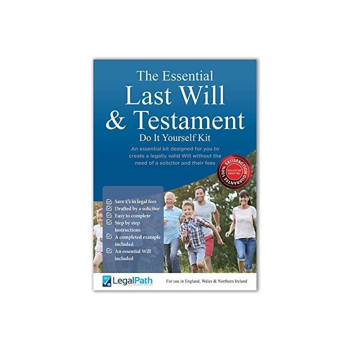 Buy Last Will and Testament Kit 2020 UK The Essential Pack Simple to Complete