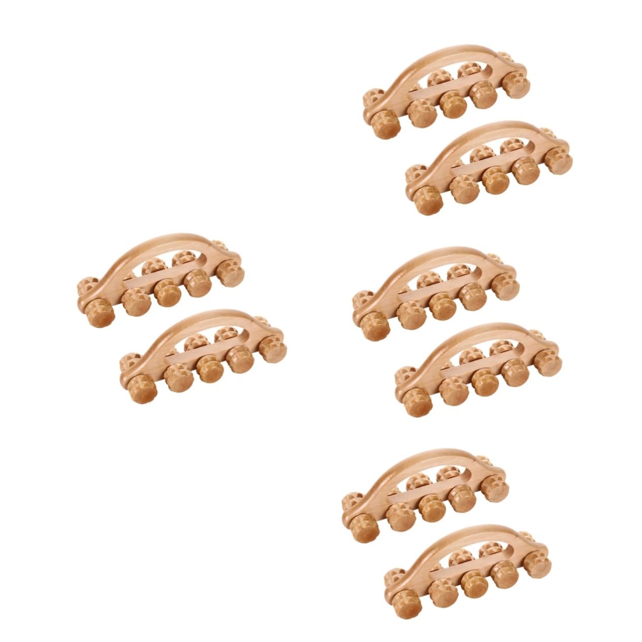 Ipetboom 8pezzi Massaggiatore Per Braccia e Schiena Strumento Stretching Per Resistente