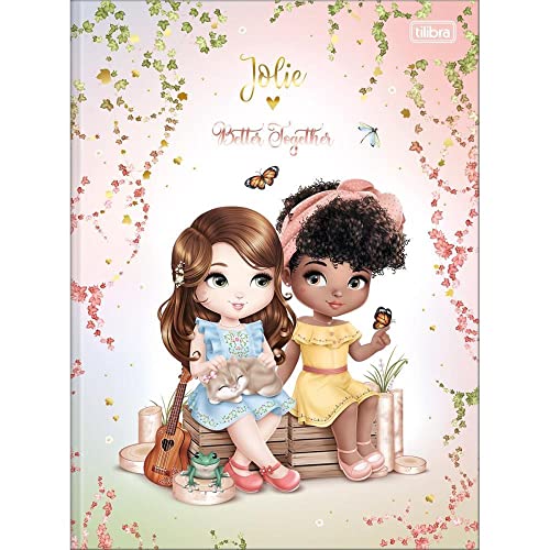 Caderno Brochura, Tilibra, Pacote com 5 Cadernos, Capas Sortidas