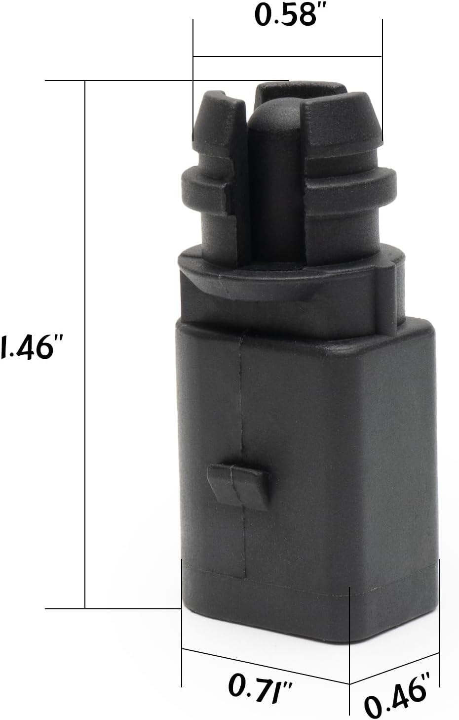 8Z0820535B Ambient Air Temperature Sensor Compatible with Audi A3 A3 Sportback E-Tron A4 A4 Allroad A5 A6 A6 Allroad A7 A8 Allroad Q3 Q5 Q7 Q8 R8 Rs Q8 Rs3 Rs5 Rs6 Rs7 S3 S4 S5 S6 S7,Volkswagen