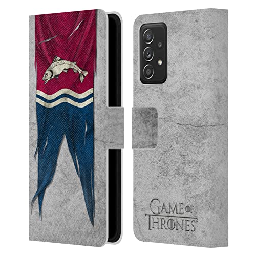 Coque Samsung Galaxy A53 5G Portefeuille Cuir Tully Game of Thrones Contre Chocs et Rayures