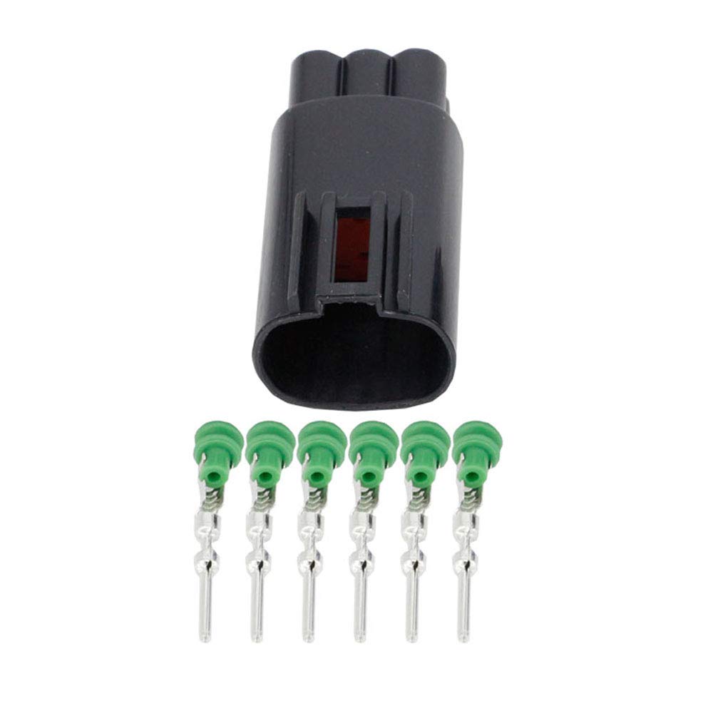 TACOON Connecteur de Connexion à 6 Broches Connecteur Automobile avec borne DJ3064Y-1.6-11/21 Connecteur de Voiture(5 Sets)
