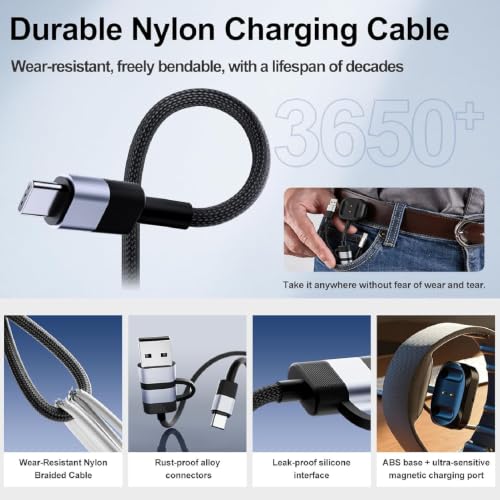 Cable de carga magnético para Meta de 47,2 pulgadas ideal para tu salón 5