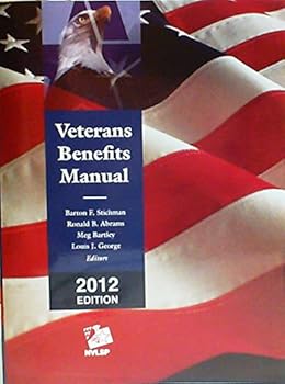 Paperback Veterans Benefits Manual, 2012 Edition Book