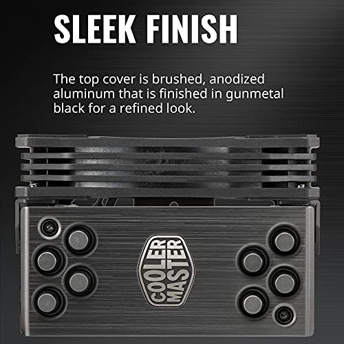 Cooler Master RR-212S-20PK-R1 Hyper 212 Black Edition CPU Luchtkoeler 4 Direct Contact Warmtepijpen 120mm Silencio… - Image 3