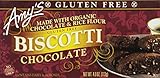 Amy's Organic Gluten Free Biscotti, Chocolate, 4 Ounce