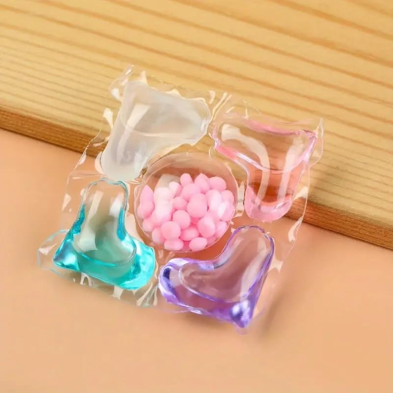 4 in 1 Smart Shots Liquid Detergent Pods for Front Load & Top Load Washing Machine With Fragrance and Fabric Care (Pack of 10)