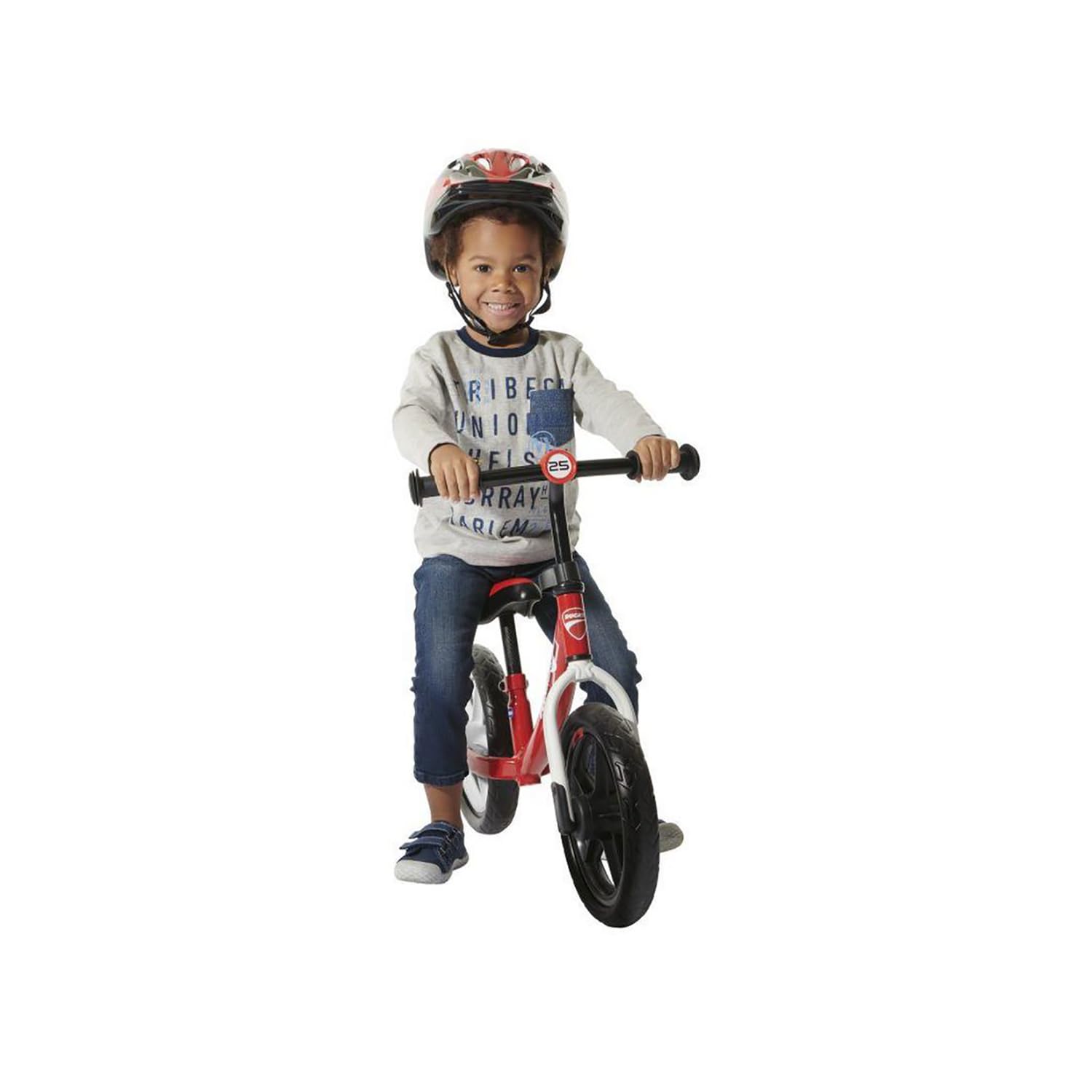 Chicco Ducati Monster Balance Bike, Bicicletta Bambini Senza Pedali per l'Equilibrio, con Manubrio e Sellino Regolabili, Max 25 kg, Rosso, 2-5 Anni
