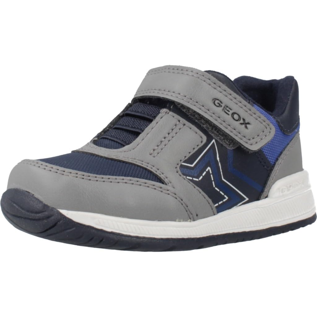 Basket Bébé Garçon Geox B Rishon Cuir Souple Respirant - 8