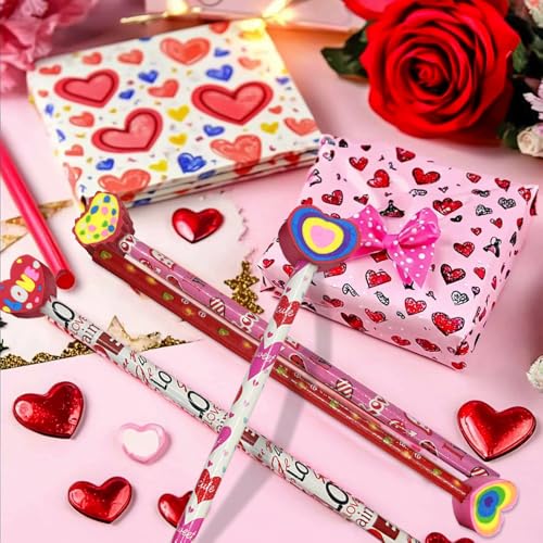 Lápices de grafito assortidos 36 pcs para San Valentín miniatura 5