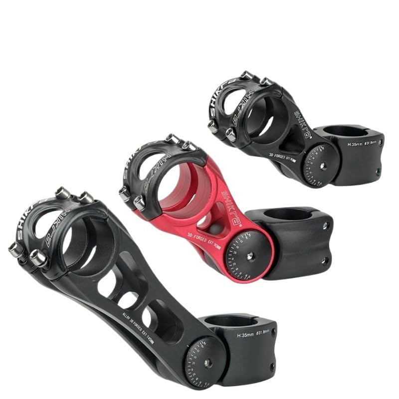 Potence réglable 31.8 et 25.4 mm pour soulager le dos en randonnée vélo