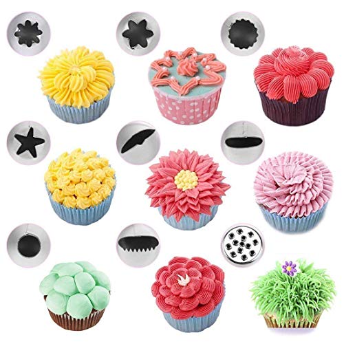 Decorazione Torta, Gyvazla 32 Pieces with 20 Punte...