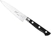 Mercer Culinary MX3 Premium San Mai VG-10 Steel Core Blade Petty Knife, 120mm, 5, Black