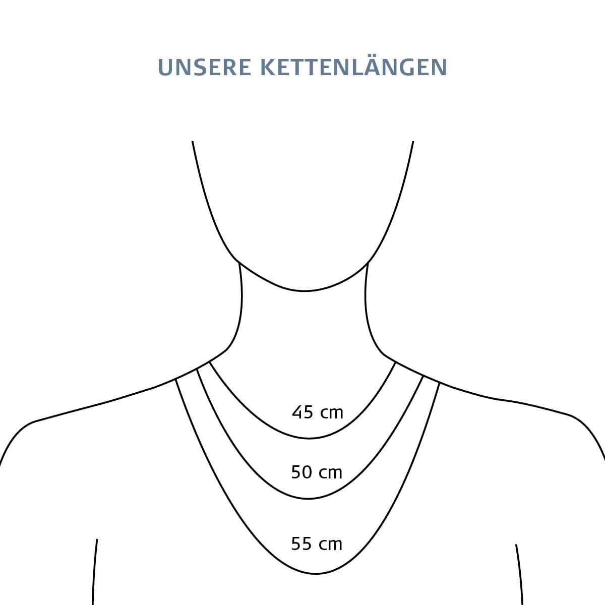 BERING Damen Halsketten aus Edelstahl